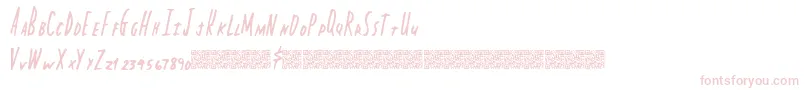 Capitalstate Font – Pink Fonts on White Background