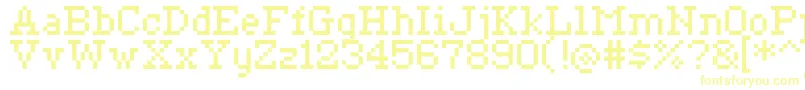 フォントCeriph0755 – 黄色のフォント