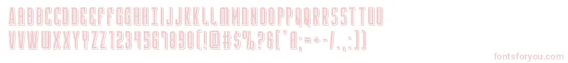 Yfilesepunch Font – Pink Fonts on White Background