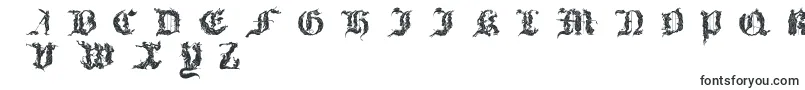 Шрифт Diabolique – шрифты Гранж