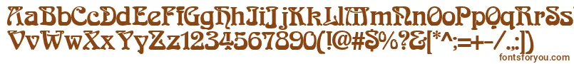 ArabiaNormal Font – Brown Fonts