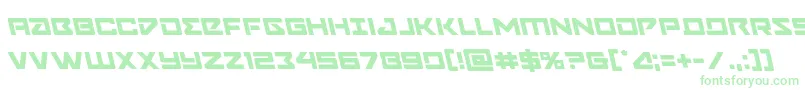 Navycadetleft Font – Green Fonts on White Background