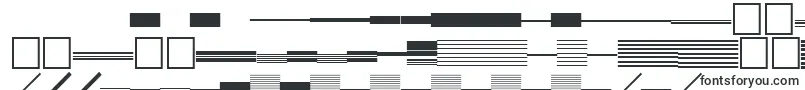 フォントBunchRegular – イボ文字