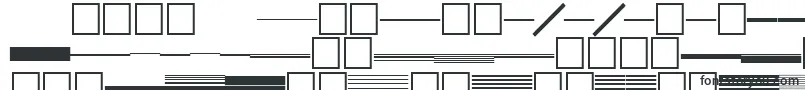 Шрифт BunchRegular – словацкие шрифты