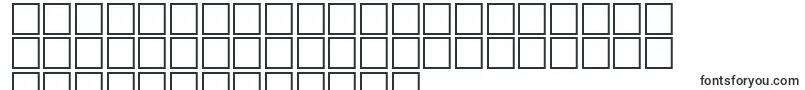 フォントBunchRegular – シンディ文字