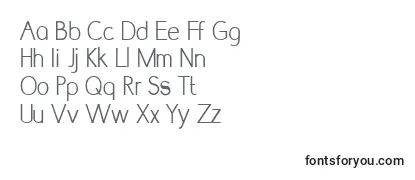 LumniaLight Font