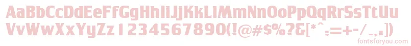 Tamago Font – Pink Fonts on White Background