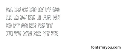 Review of the VtcGaragesaleoutlined Font