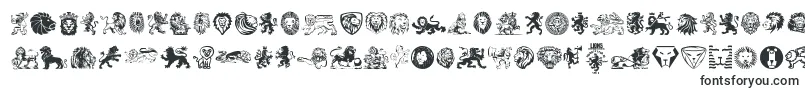 Шрифт Lions – шрифты Животные