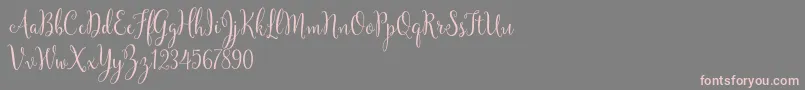 En savoir plus sur la police YulindaScriptDemo Police YulindaScriptDemo – polices roses sur fond gris