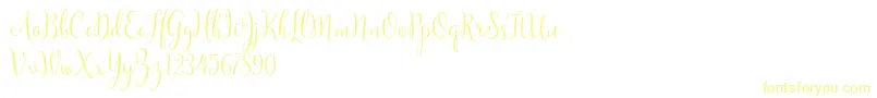 YulindaScriptDemo Font – Yellow Fonts