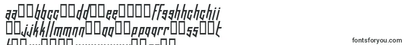 フォントHookedUp101 – チェコのフォント