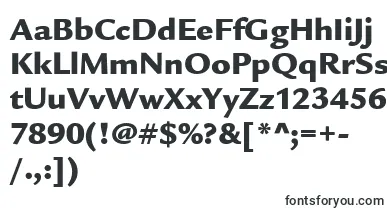 LegacySansItcUltra font – Fonts For Different Languages