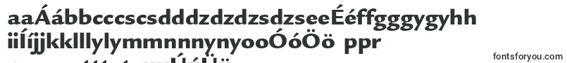 LegacySansItcUltra-fontti – unkarilaiset fontit