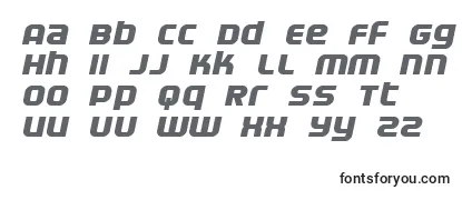 ElectrofiedBolditalic Font