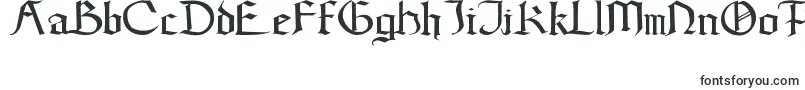 GoticWeen-fontti – Tietyt fontit