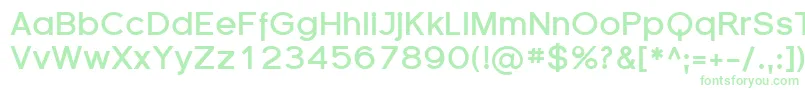 Florsn02 Font – Green Fonts on White Background