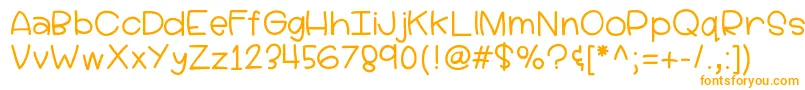 Hellolucy Font – Orange Fonts