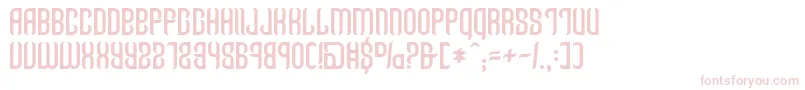 Talismanica Font – Pink Fonts on White Background