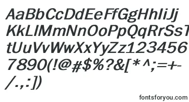 FranklingothicBoldItalic font – bold Fonts