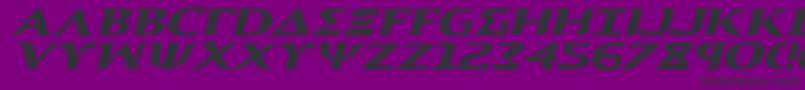 Aegis1ei Font – Black Fonts on Purple Background