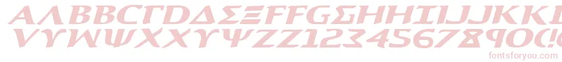 Aegis1ei Font – Pink Fonts on White Background