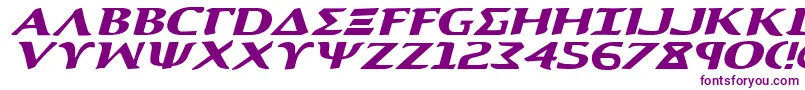 Aegis1ei Font – Purple Fonts on White Background
