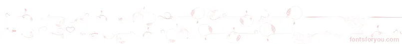 フォントOrnamind – ピンクのフォント