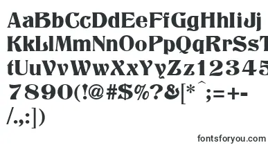 Titania font – architectural Fonts