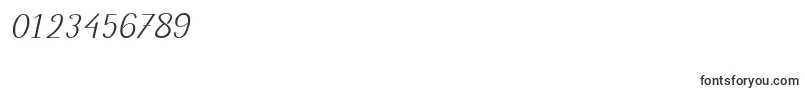 MotiraItalic Font – Fonts for Numbers and Digits