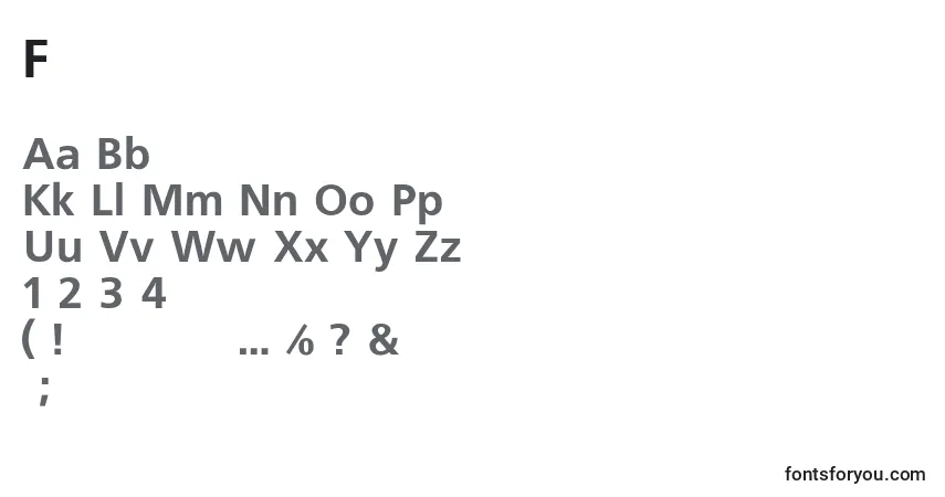 Schriftart Freeset2 – Alphabet, Zahlen, spezielle Symbole