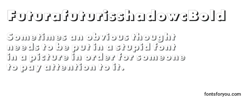 Шрифт FuturafuturisshadowcBold