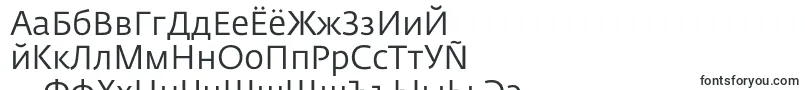 Шрифт FedrasansproBook – русские шрифты