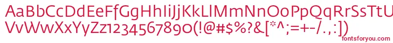 FedrasansproBook Font – Red Fonts