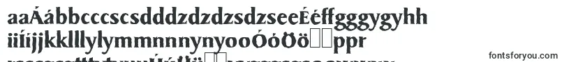 フォントSydneyantiqueBold – ハンガリーのフォント