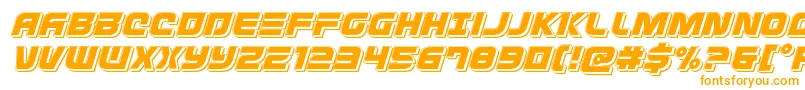 Defconzeropunchital Font – Orange Fonts