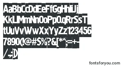 SanasoftHermesD.Kz font – copperplate Fonts
