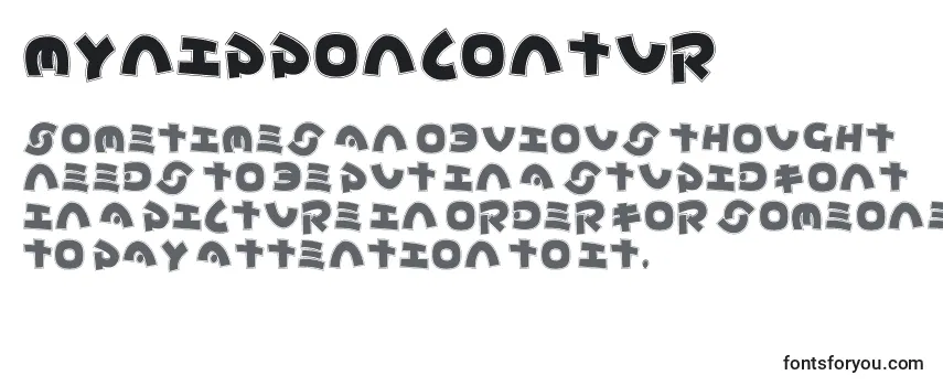 Mynipponcontur Font