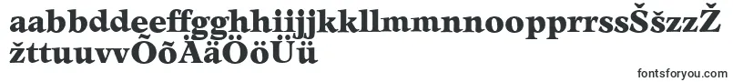 LeamingtonserialBlackRegular-Schriftart – estnische Schriften