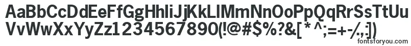 MacrosskBold-fontti – kirjafontit