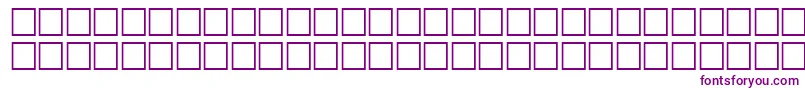 CabanisRegular-fontti – violetit fontit valkoisella taustalla
