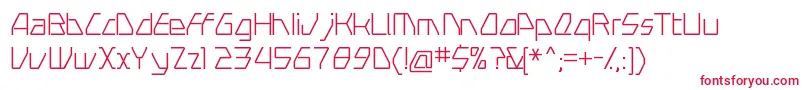 Swervel Font – Red Fonts on White Background