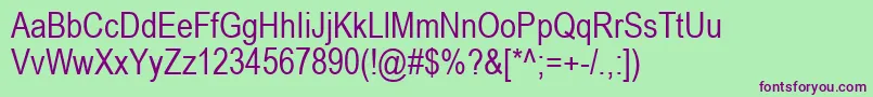 More about ArialNarrow Font ArialNarrow Font – Purple Fonts on Green Background