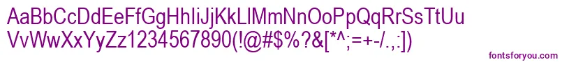 ArialNarrow Font – Purple Fonts
