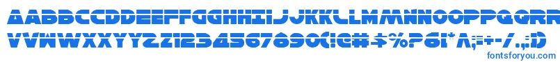 HanSoloLaser Font – Blue Fonts