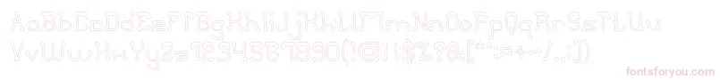 More about ClubGolfHollow Font ClubGolfHollow Font – Pink Fonts on White Background