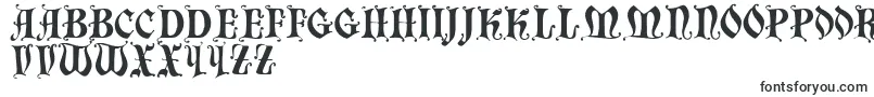 Шрифт Chaillot – готические шрифты