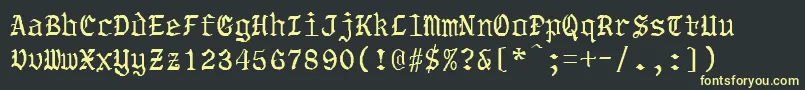 Más sobre la fuente TorsholmaRegular fuente TorsholmaRegular – Fuentes Amarillas Sobre Fondo Negro