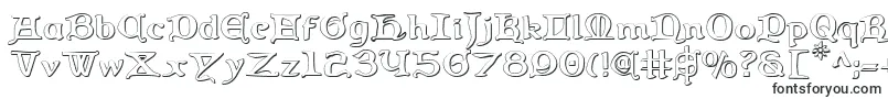 Queencountry3D-Schriftart – 3D-Schriften