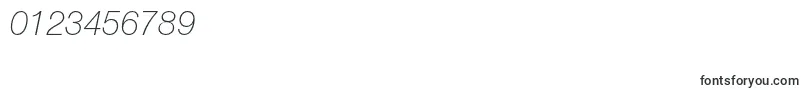 HelveticaneueltstdThit Font – Fonts for Numbers and Digits